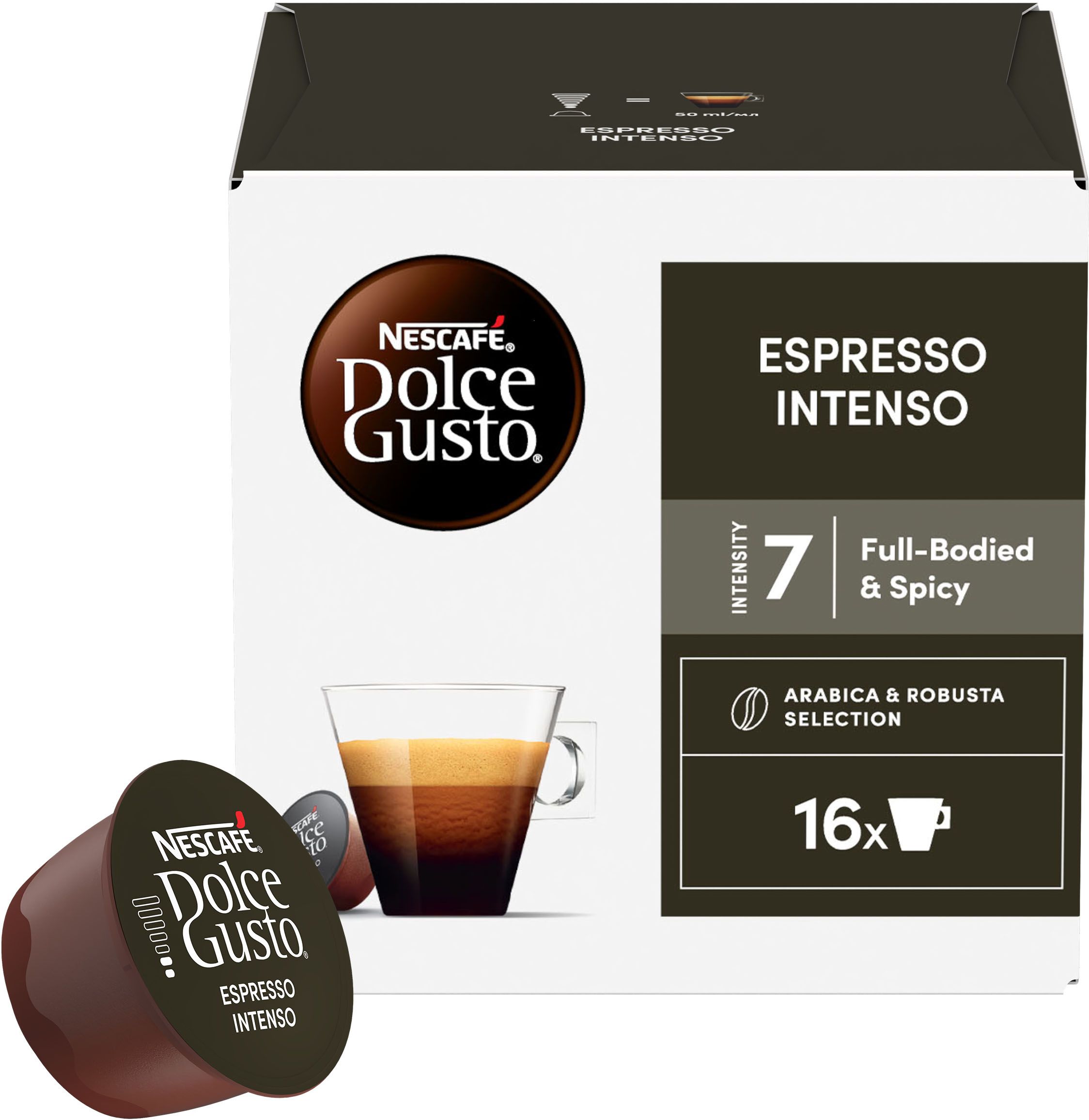 Nescafé Dolce Gusto® Espresso Intenso kávové kapsle 16 ks