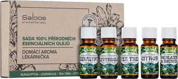 Saloos Domácí aroma lékárnička 5 x 10 ml