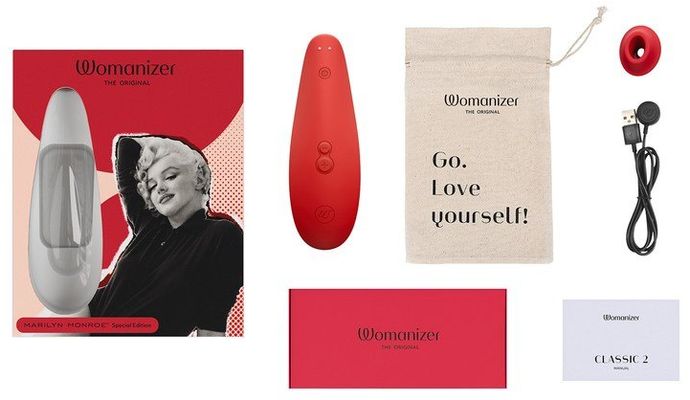 Womanizer Marilyn Monroe červený