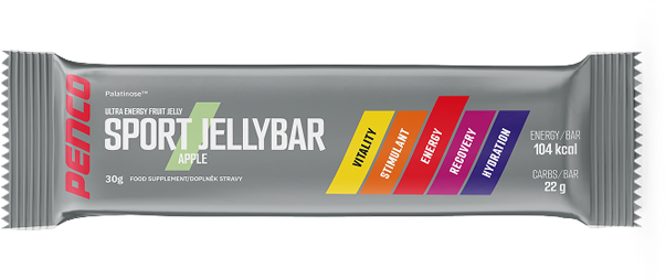 Penco Sport jellybar jablko 30 g