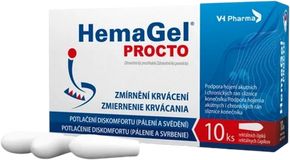 HemaGel PROCTO rektální čípky 10 ks