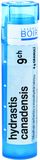 Boiron Hydrastis Canadensis CH9 granule 4 g