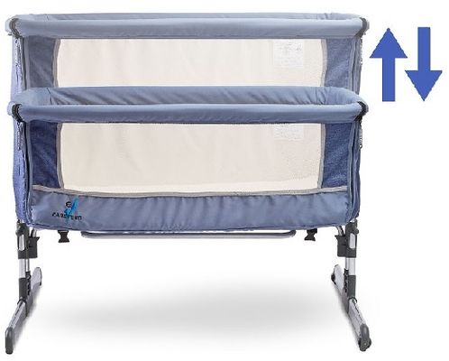Dětská postýlka CARETERO Sleep2gether grey 1 ks