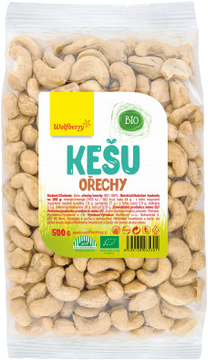 Wolfberry Kešu ořechy BIO 500 g