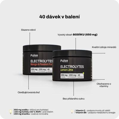 Pulse Performance Electrolytes Mango & Passion Fruit 220 g