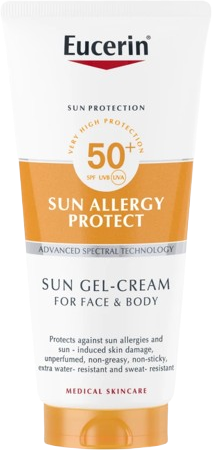 Eucerin Krém-gel sluneční alergie SPF50+, 200 ml