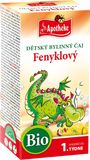 Apotheke Dětský čaj BIO fenyklový 20 ks