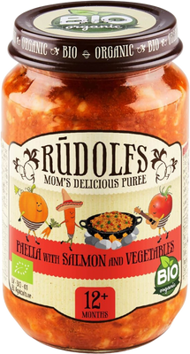Rudolfs BIO Paella s lososem a zeleninou 190 g