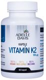 Adelle Davis Vitamín K2 (MK-7) 100 mcg 60 kapslí