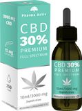 Pharma Activ CBD 30% PREMIUM 3000mg Full Spectrum 10 ml