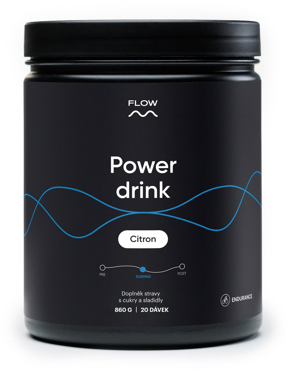 Flow Power drink 2.0 - Citron 860 g