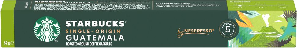 Starbucks Single-Origin Guatemala by NESPRESSO®, Blonde roast 10 kapslí