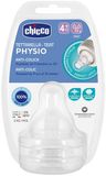 Chicco Dudlík na láhev Perfect 5 Well-Being rychlý průtok 2 ks