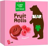 Bear Fruit Rolls malina ovocné rolované plátky 5 x 20 g