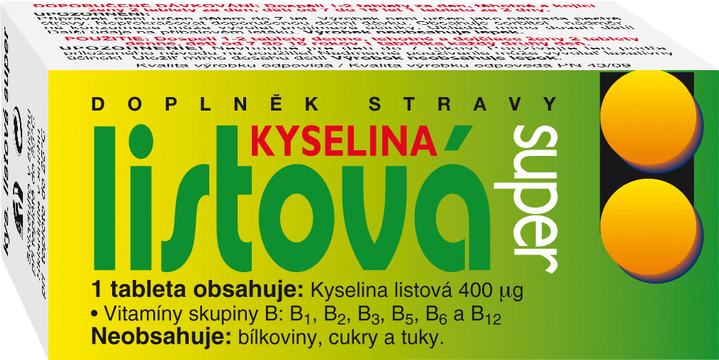 Naturvita Kyselina listová Super 60 tablet