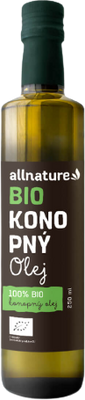 Allnature Konopný olej 250 ml
