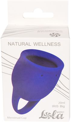 Lola Games Menstruační kalíšek Natural Wellness Modrý Kosatec 20 ml