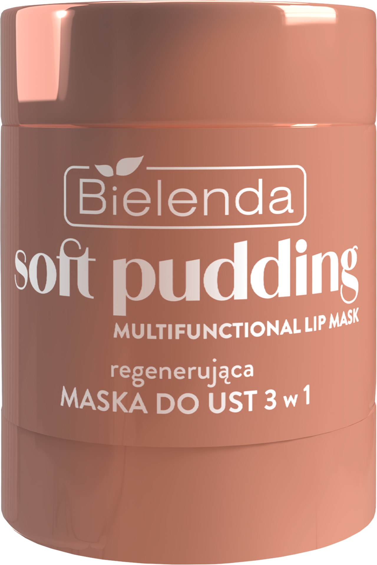 Bielenda SOFT PUDDING Regenerační maska na rty 3v1, Vanilla Latte 12 g