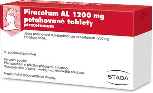 Piracetam AL 1200mg tbl.flm. 60 tablet