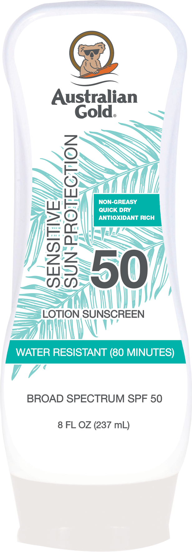Australian Gold SPF 50 Sensitive Skin Lotion 237 ml