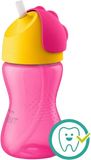 Philips Avent Hrneček s brčkem Bendy dívka 300 ml