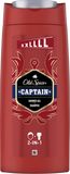 Old Spice Captain Pánský sprchový gel a šampon s tóny santalového dřeva a citrusů 675 ml