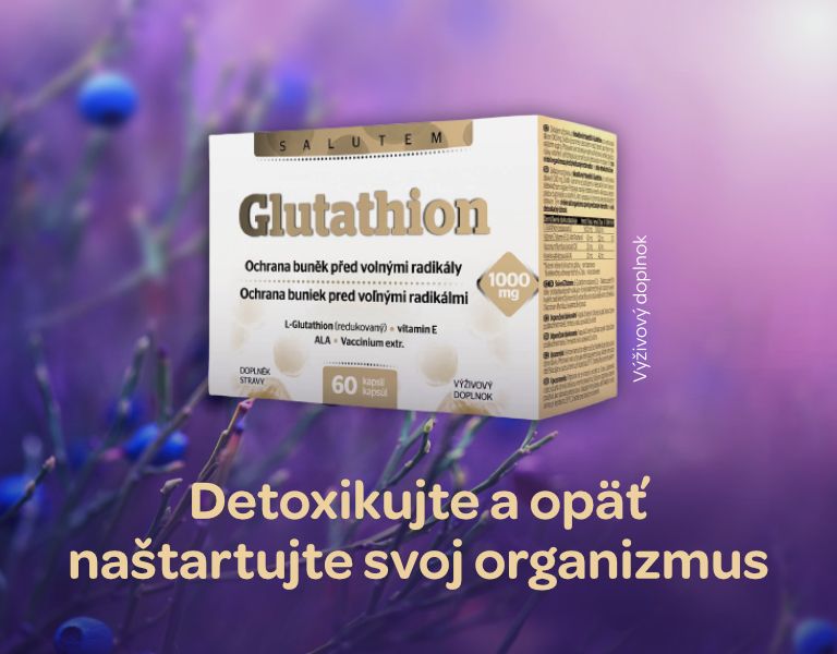 Glutathion 1000mg 60 kapslí
