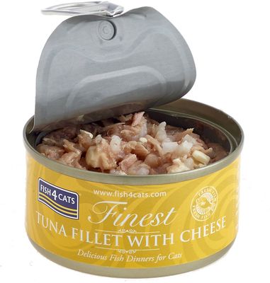 Fish4Cats Konzerva pro kočky Finest tuňák se sýrem 70 g