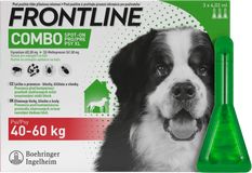 Frontline Combo Spot-On pro psy XL (40-60 kg) 3 x 4.02 ml