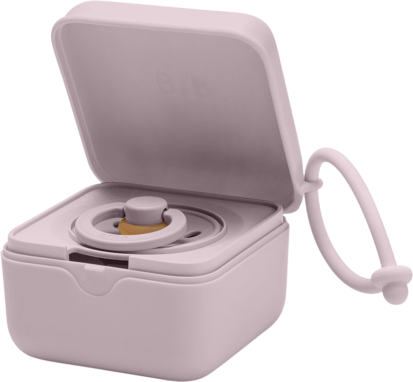 BIBS krabička na dudlíky - Dusky Lilac
