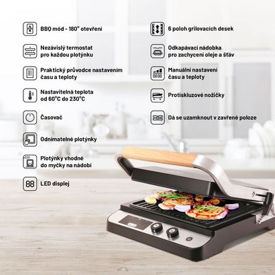 Lauben Kontaktní gril 2000SB