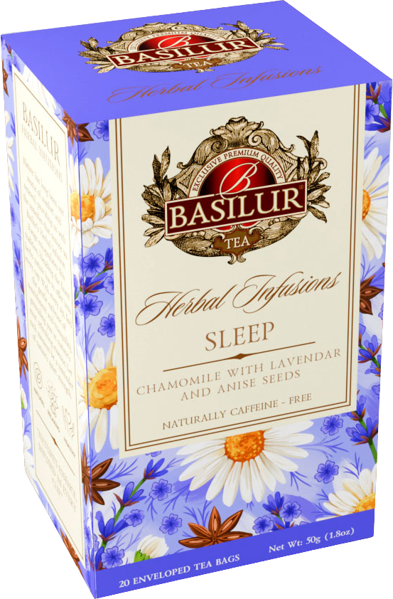Basilur Herbal Sleep přebal 20 x 1.5 g