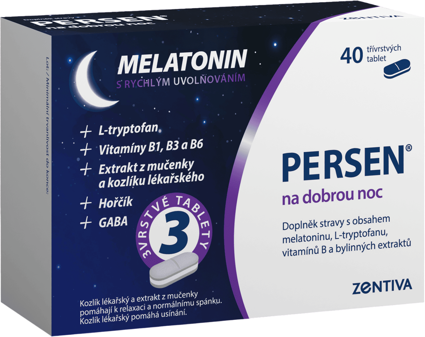 Persen Na dobrou noc 40 tablet
