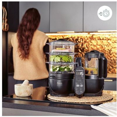 Babymoov Multifunkční přístroj Nutribaby+ XL Mineral Black