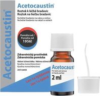 Acetocaustin roztok k léčbě bradavic 2 ml