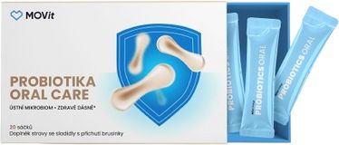 MOVit Energy Probiotika ORAL CARE 20 sáčků
