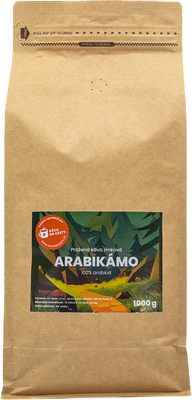 Zrnková káva Arabikámo 1 kg