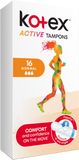Kotex® Tampony Active Normal 16 ks