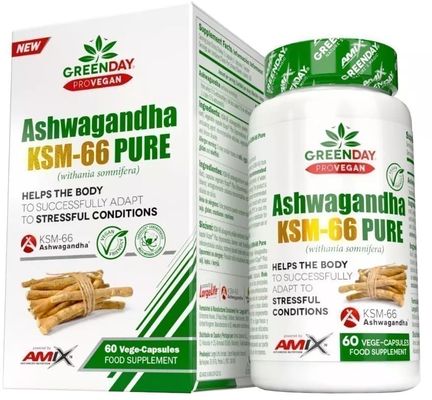Amix ProVegan Ashwagandha KMS-66 Pure 60 kapslí