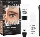 L'Oréal Paris Brow Color 5.0 Brunette semi-permanentní barva na obočí