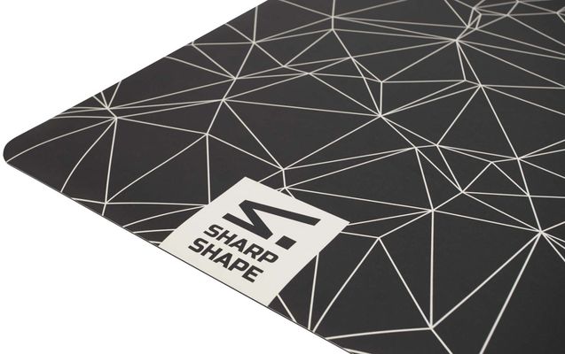 Sharp Shape Podložka na jógu PU Spacetime černá