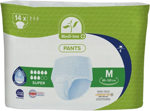 Medi-Inn Inkontinenční kalhotky Super 8 kapek, velikost M, 14 ks