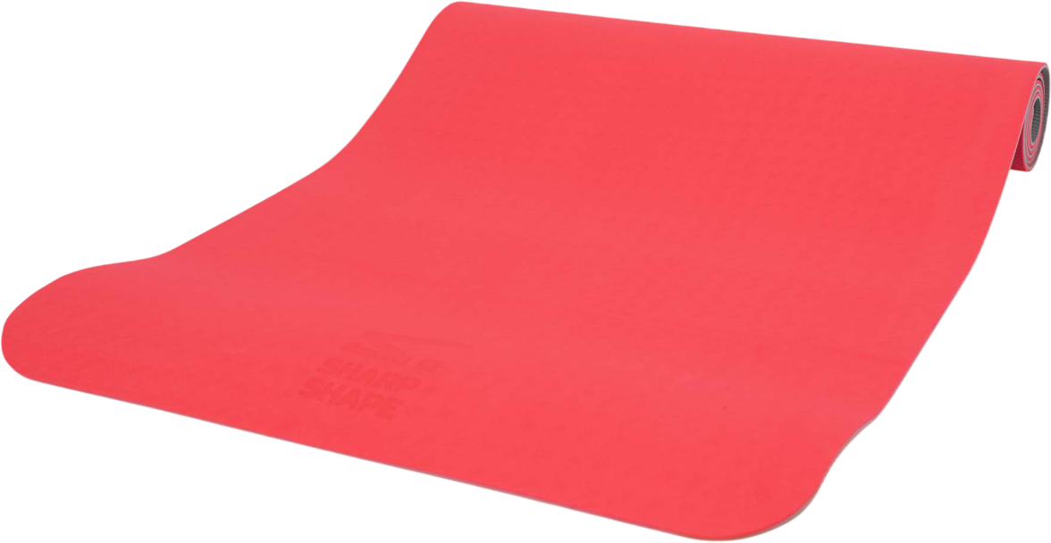 Sharp Shape Podložka na jógu Dual TPE červená