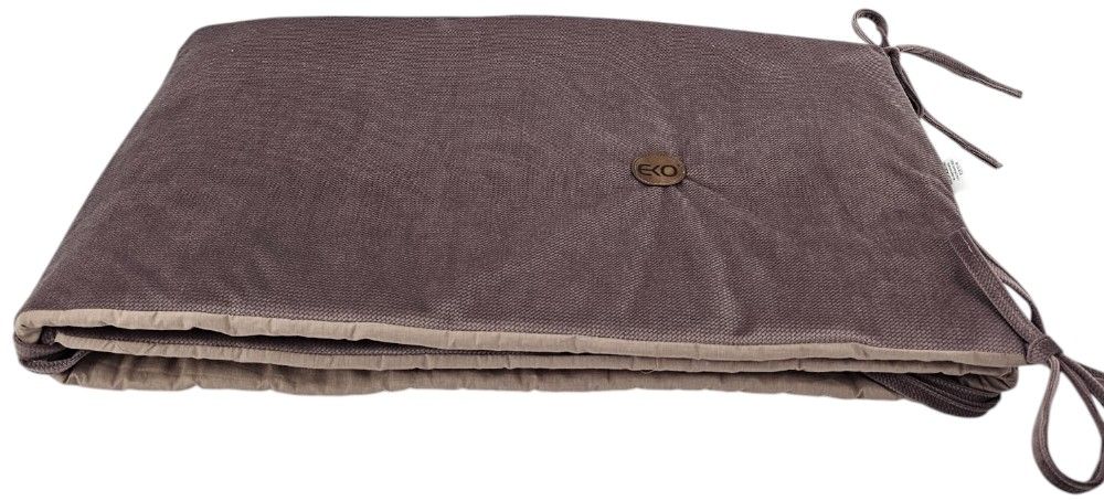 EKO Mantinel do postýlky bavlněný Velvet Dark Pink 180 cm