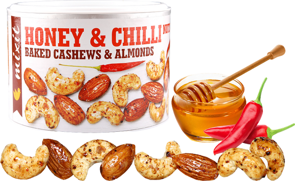 Mixit Oříšky z pece - med a chilli 140 g
