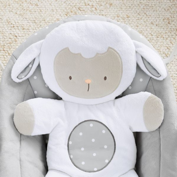 Ingenuity Houpačka s melodií Cuddle Lamb do 9 kg