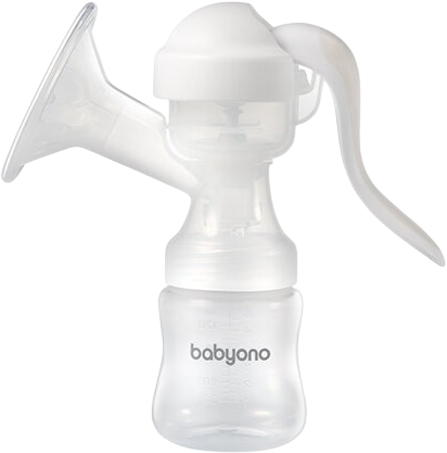BabyOno Odsávačka mateřského mléka manuální Anatomy 150 ml
