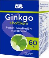 GS Ginkgo 60mg s hořčíkem 90 tablet