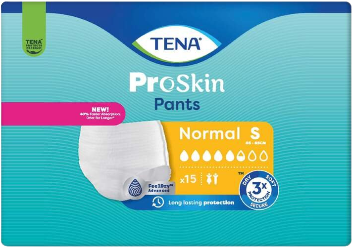 Tena Pants Normal S inkontinenční kalhotky 15 ks