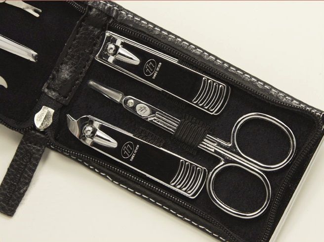 Three Seven Corporation Manikurní set DESIGN black